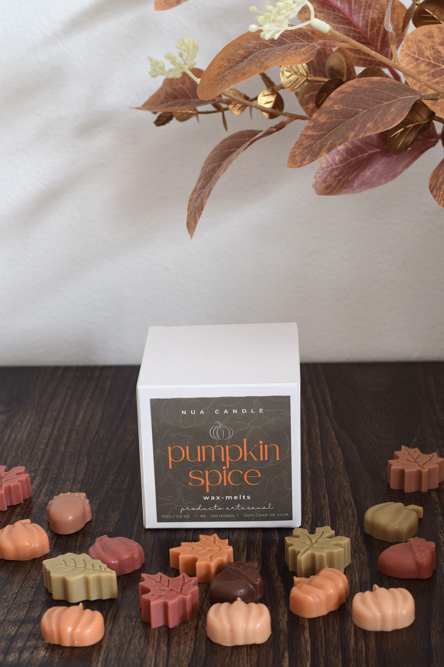Wax Melts Pumpkin Spice - Edición Otoño - 100G